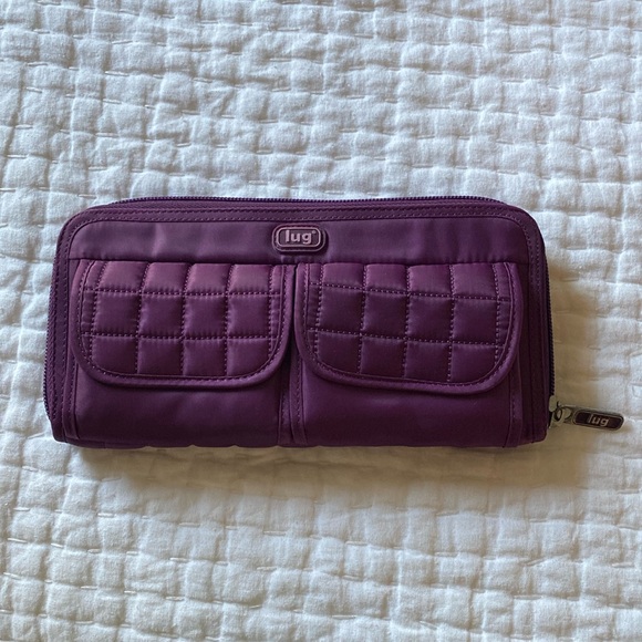 Lug Life Double Back Wallet Purple - Picture 1 of 8